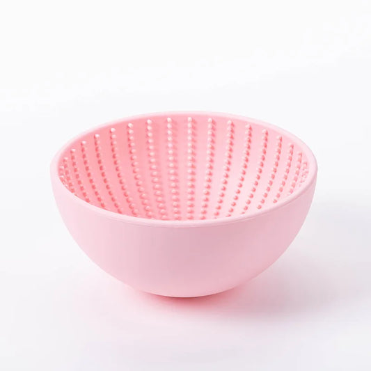 Anti-Slip Silicone Slow Feeder - Licking Bowl with Suction Cups