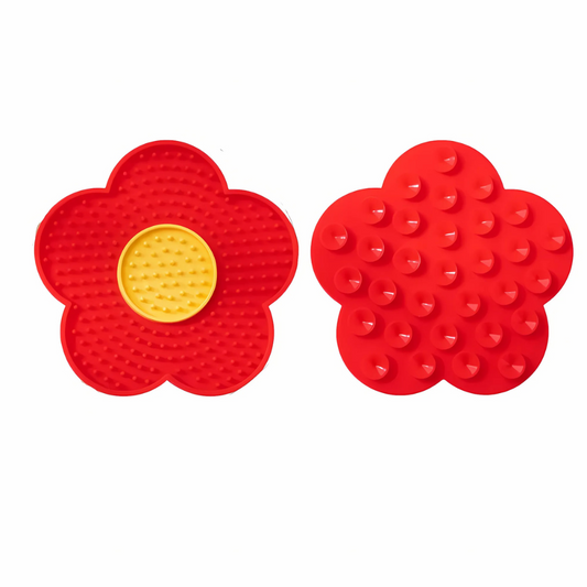 Sunflower Licking Mat  – Gentle Enrichment for Cats & Small Dogs