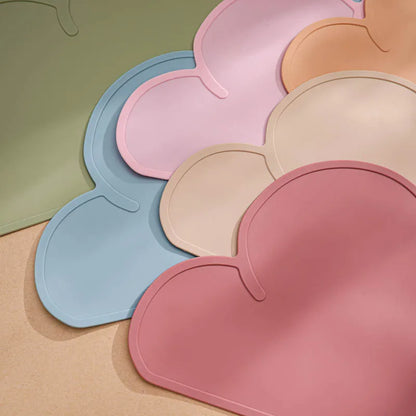 The CloudMat™ Silicone Feeding Mat – The Cutest Mess-Proof Mealtime Mat
